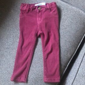 Little Girls Wine Jeggings